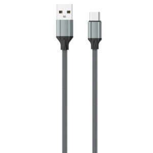 Кабел USB към USB-C/1m за зареждане /данни-2.4A