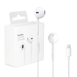 Слушалки EarPods за Apple iPhone Lightning -Бял