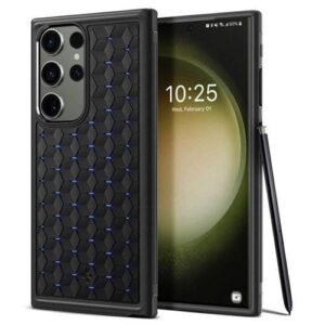 Удароустойчив и стилен Калъф за SAMSUNG S23 Ultra SPIGEN -Черен