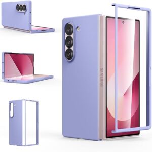 Висококачествен Калъф ZS Samsung Galaxy Z Fold 6 – Лилав