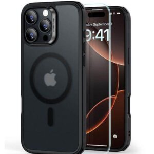 Комплект Magsafe Калъф за iPhone 16 Pro Max и Протектор