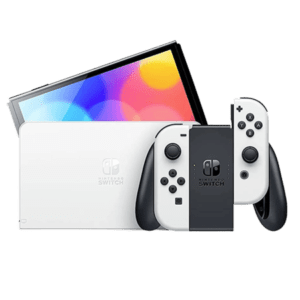 Преносима игрова конзола Nintendo Switch OLED -Бял