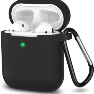 Силиконов калъф за AirPods 2 – Черен